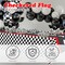 4E's Novelty 24 Pcs Checkered Party Supplies and Accessories like Checkered Flag Plates, Checkered Paper Cups, Checkered Flag Napkins, Cutlery - Race Car Party Plates For Different Special Occasions